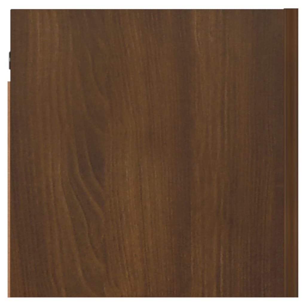 Tv-wandmeubelen 8 st 30,5x30x30 cm bruineikenkleurig