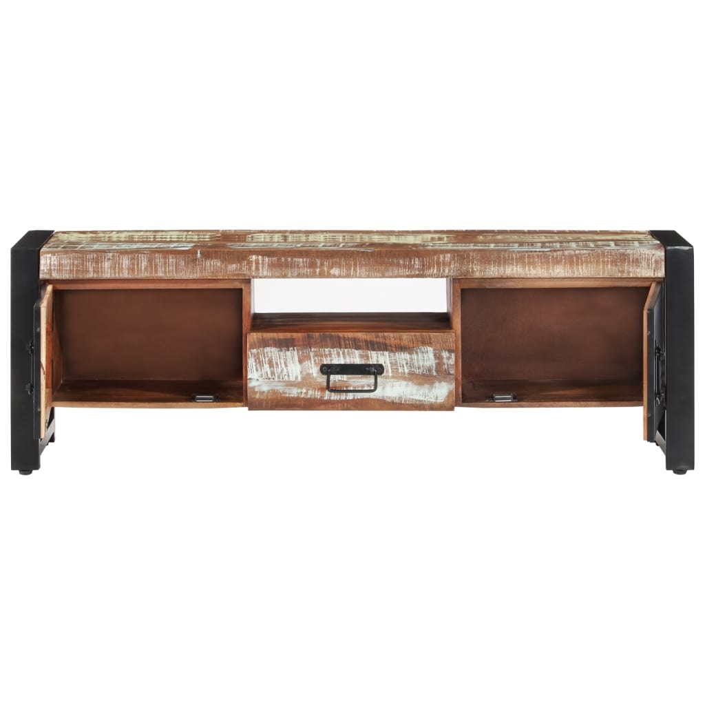 Tv-meubel 120x30x40 cm massief gerecycled hout