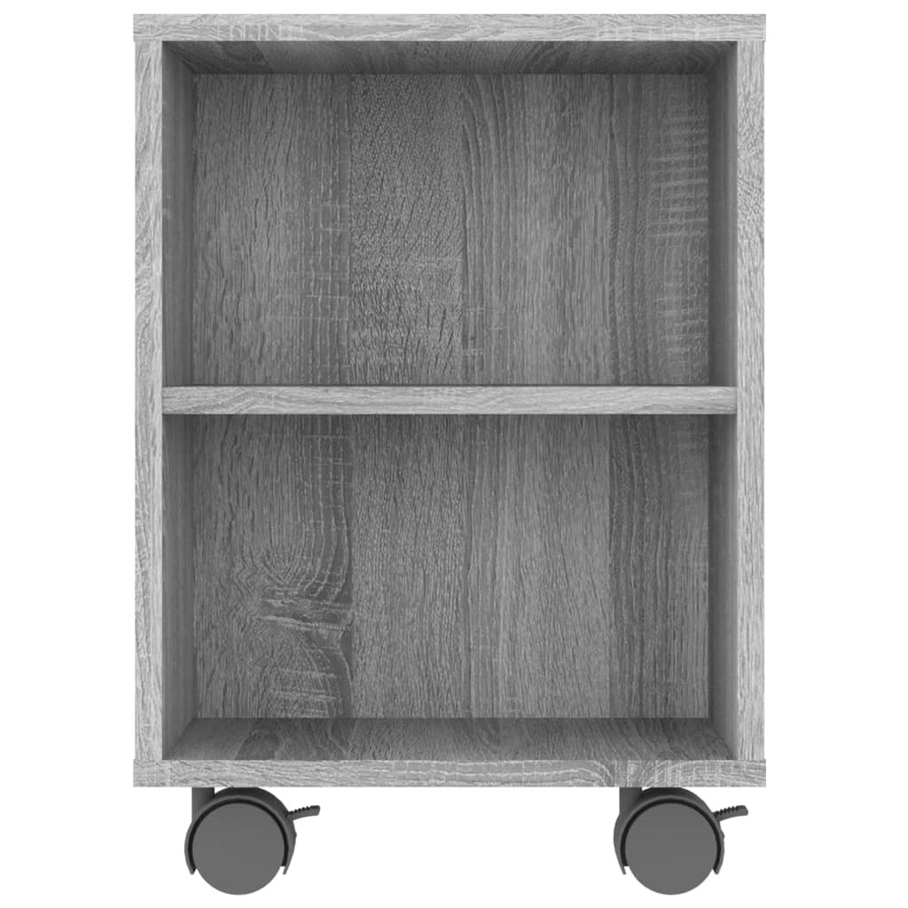 Tv-meubel 120x35x43 cm bewerkt hout grijs sonoma eikenkleurig