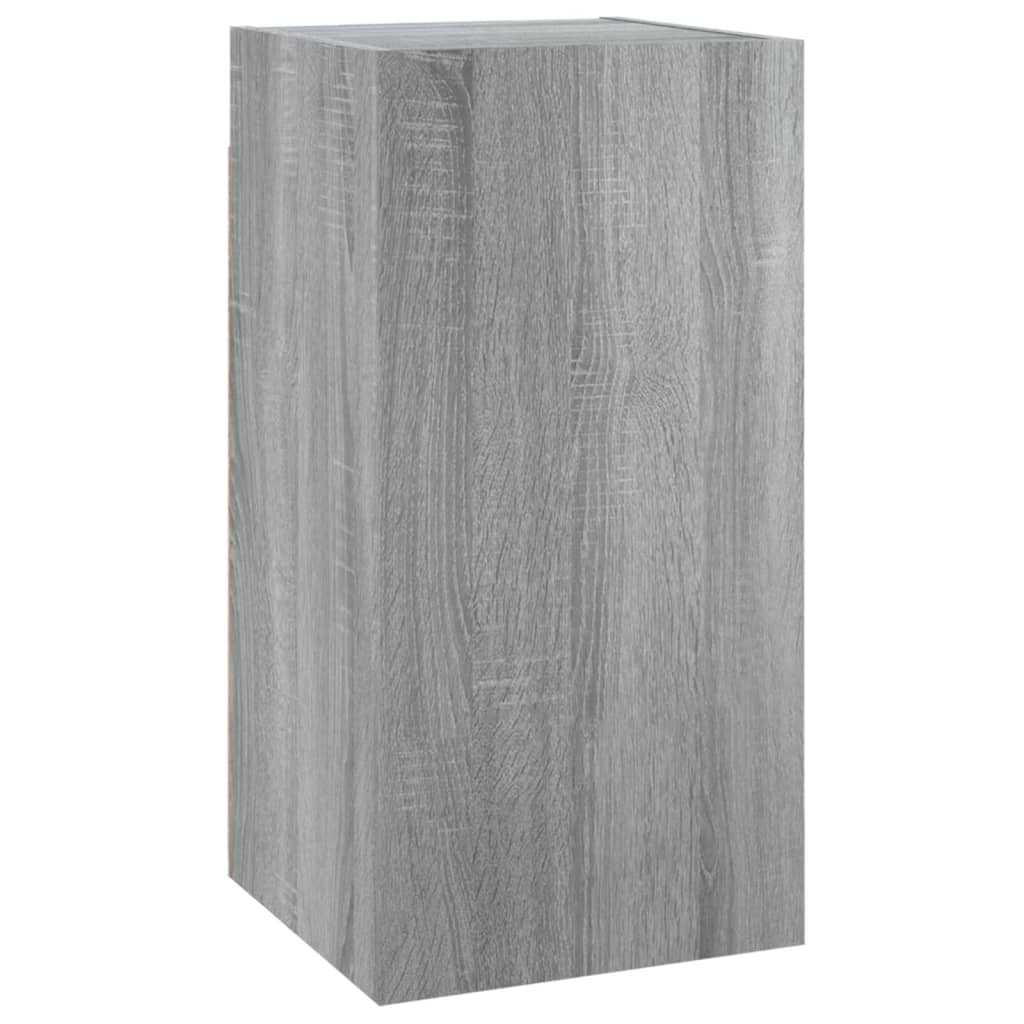 Tv-meubels 7 st 30,5x30x60 cm bewerkt hout grijs sonoma eiken