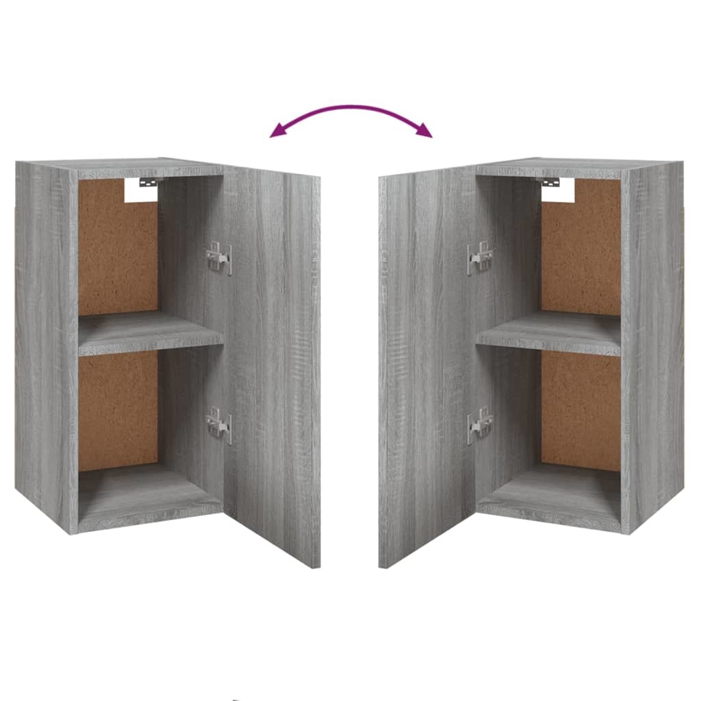 Tv-meubels 7 st 30,5x30x60 cm bewerkt hout grijs sonoma eiken