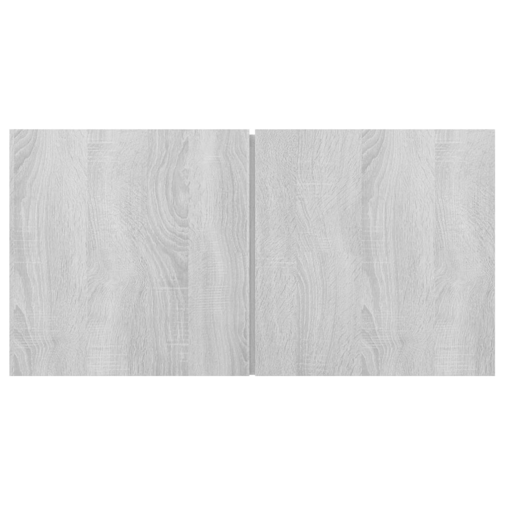 Tv-hangmeubelen 2 st 60x30x30 cm bewerkt hout grijs sonoma
