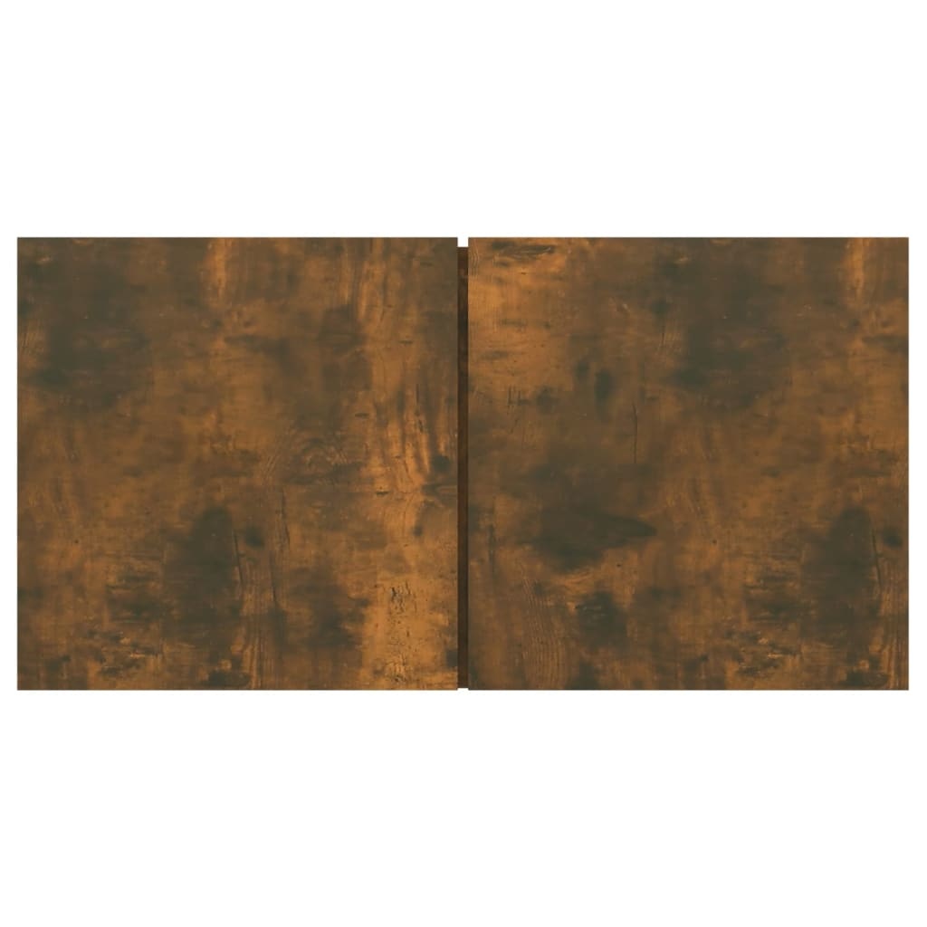 Tv-hangmeubelen 3 st 60x30x30 cm gerookt eikenkleurig
