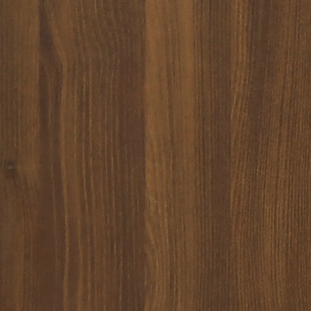 8-delige Tv-meubelset bewerkt hout bruineikenkleurig