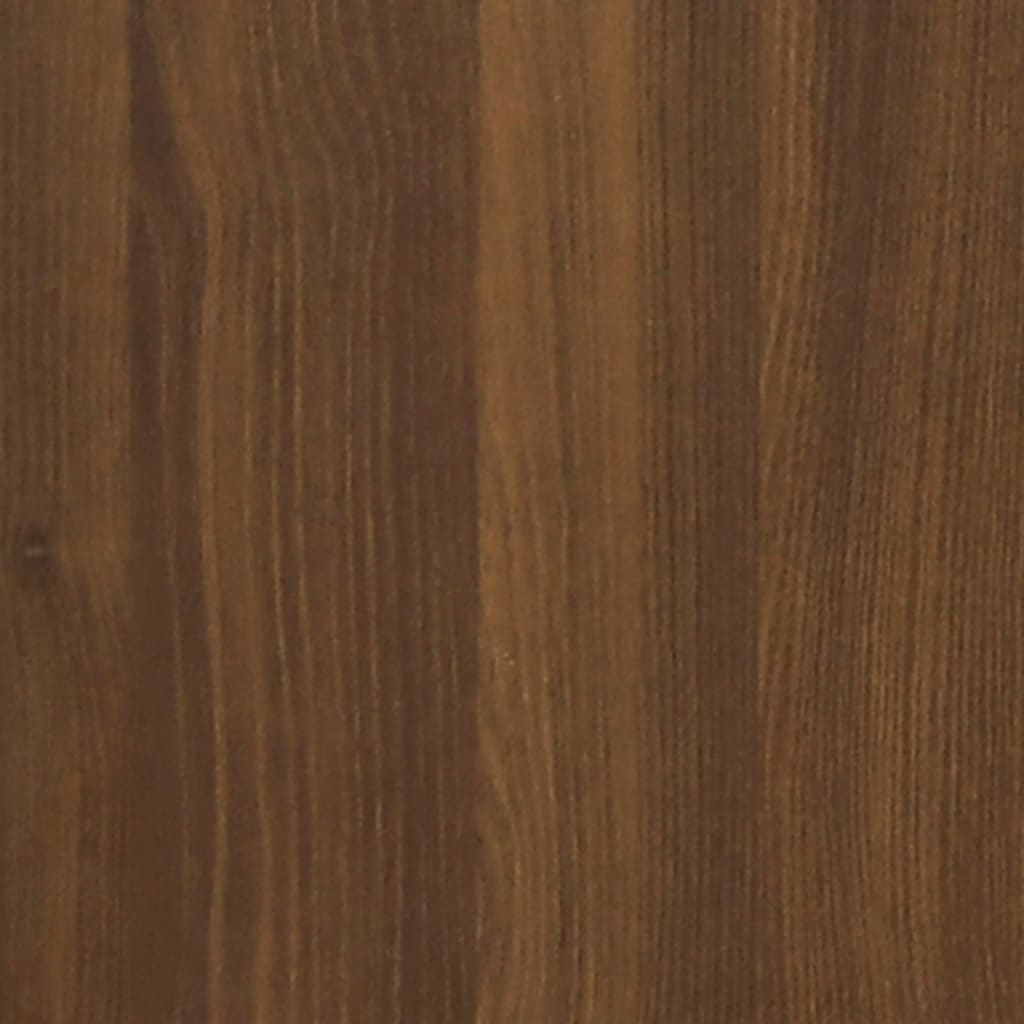 5-delige Tv-meubelset bewerkt hout bruineikenkleurig