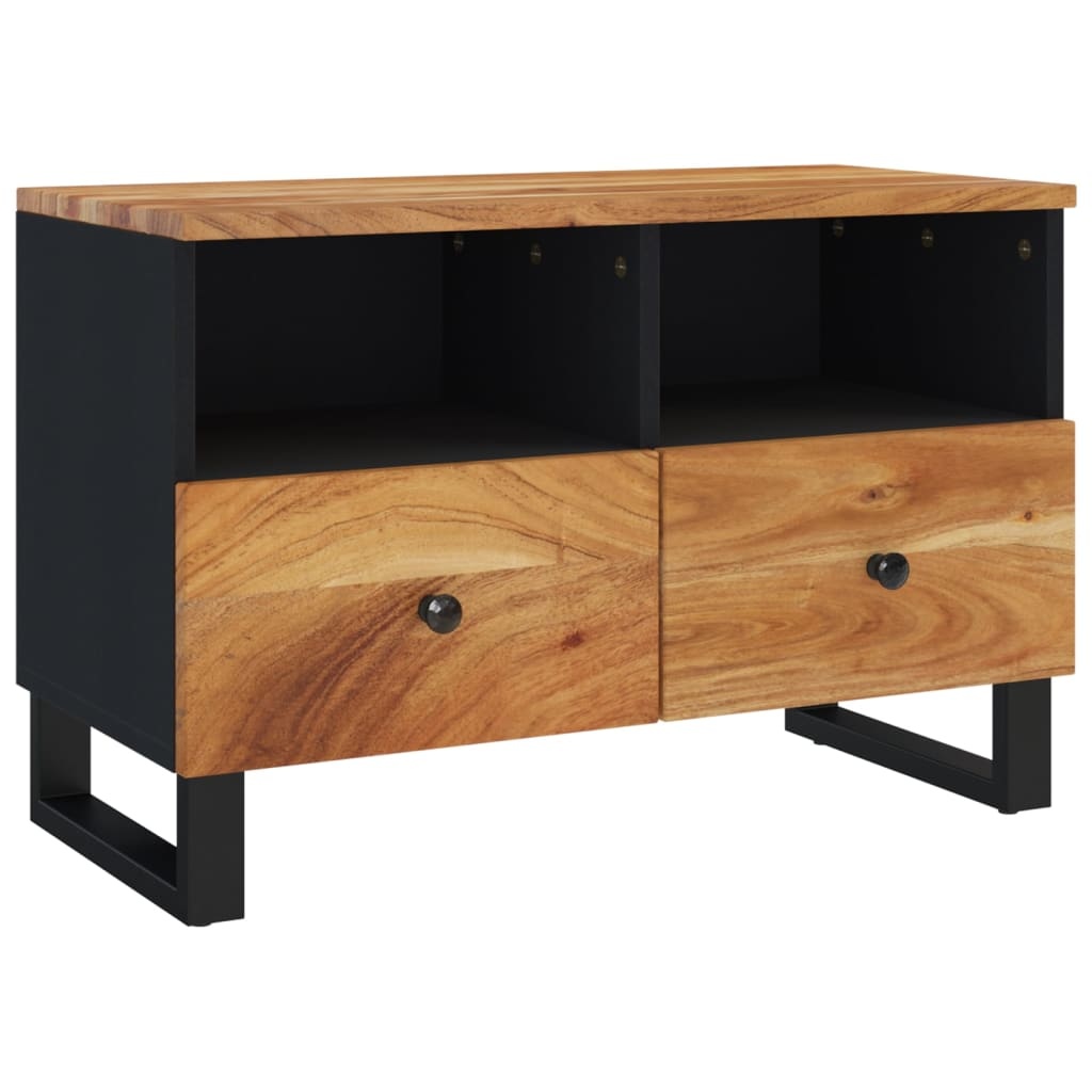 Tv-meubel 70x33x46 cm massief acaciahout