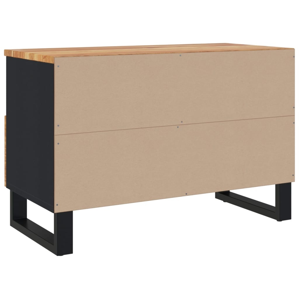 Tv-meubel 70x33x46 cm massief acaciahout