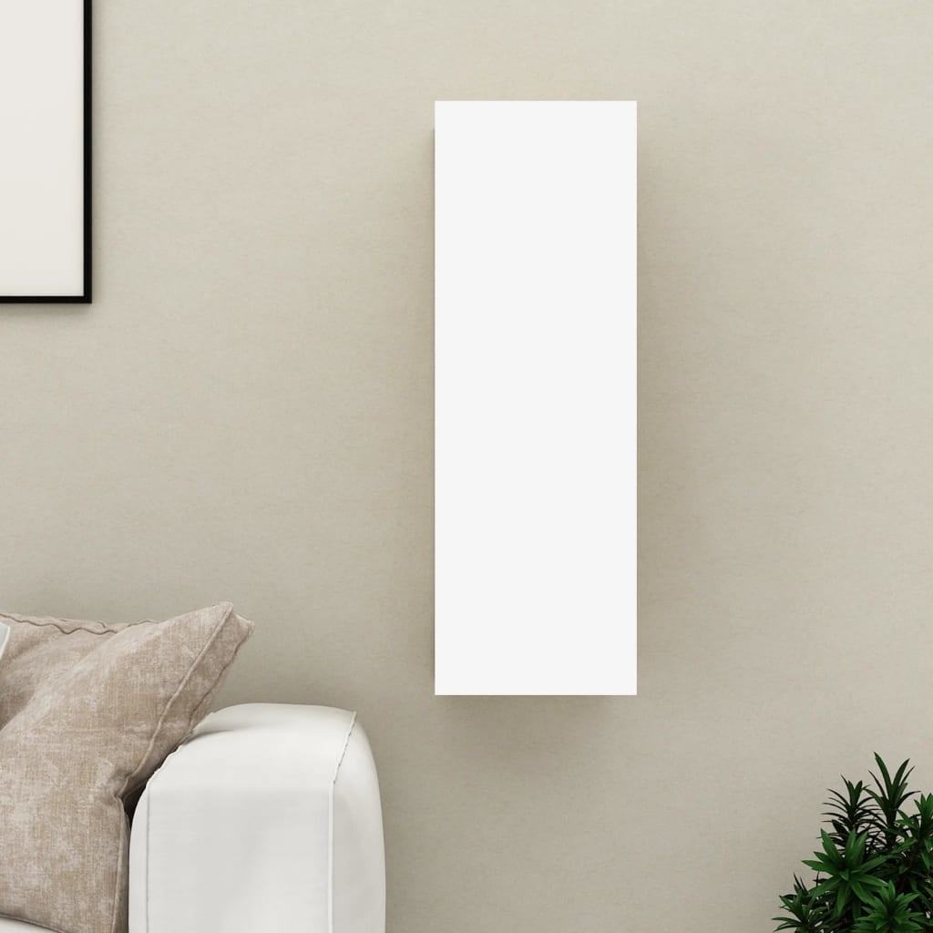 Tv-meubel 30,5x30x90 cm spaanplaat wit en sonoma eikenkleurig