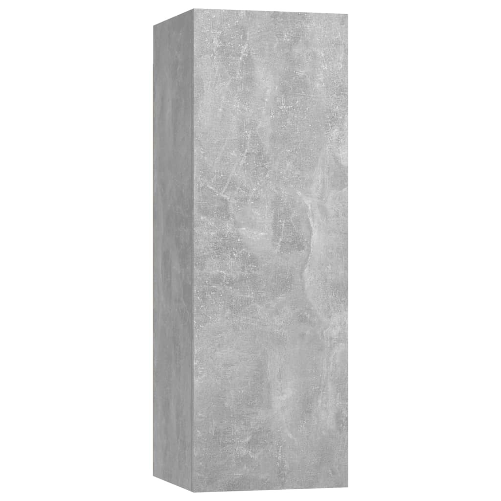 Tv-meubel 30,5x30x90 cm spaanplaat betongrijs