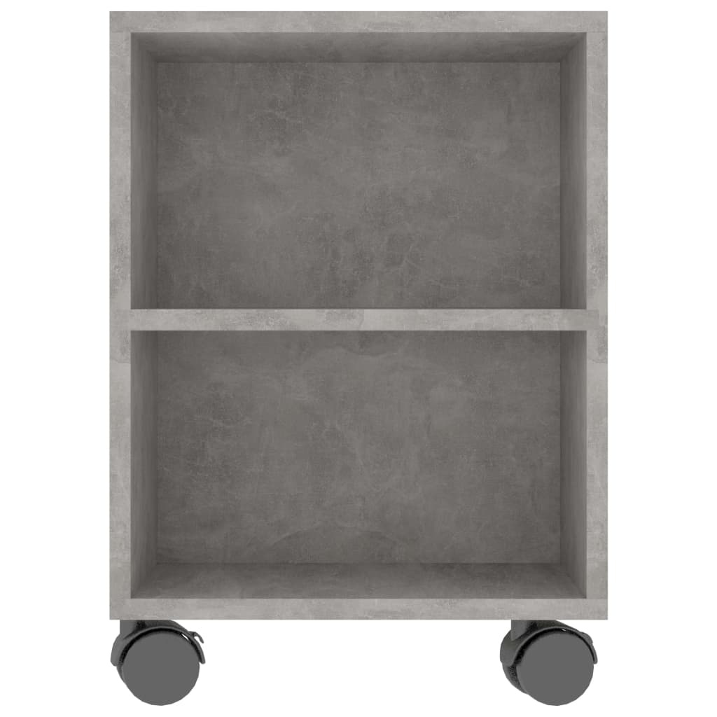 Tv-meubel 120x35x48 cm bewerkt hout betongrijs