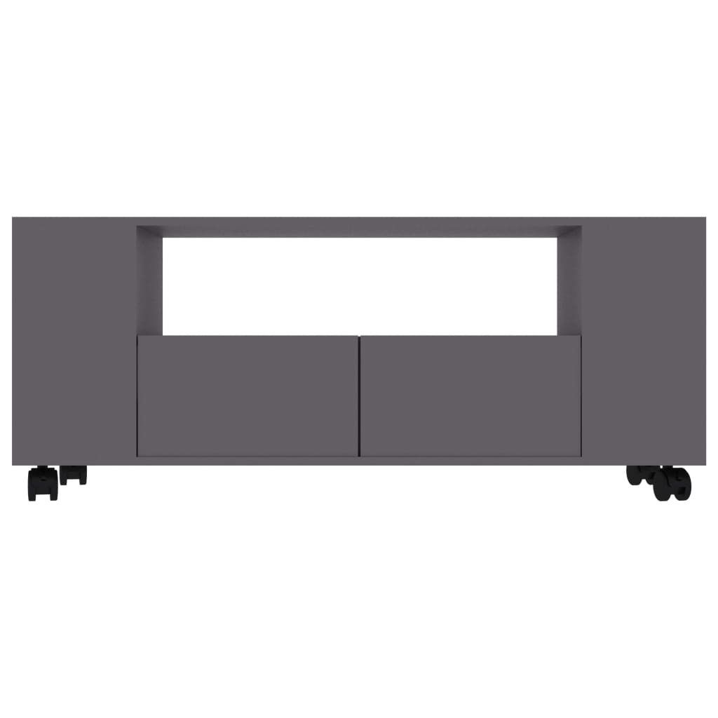 Tv-meubel 120x35x48 cm bewerkt hout grijs