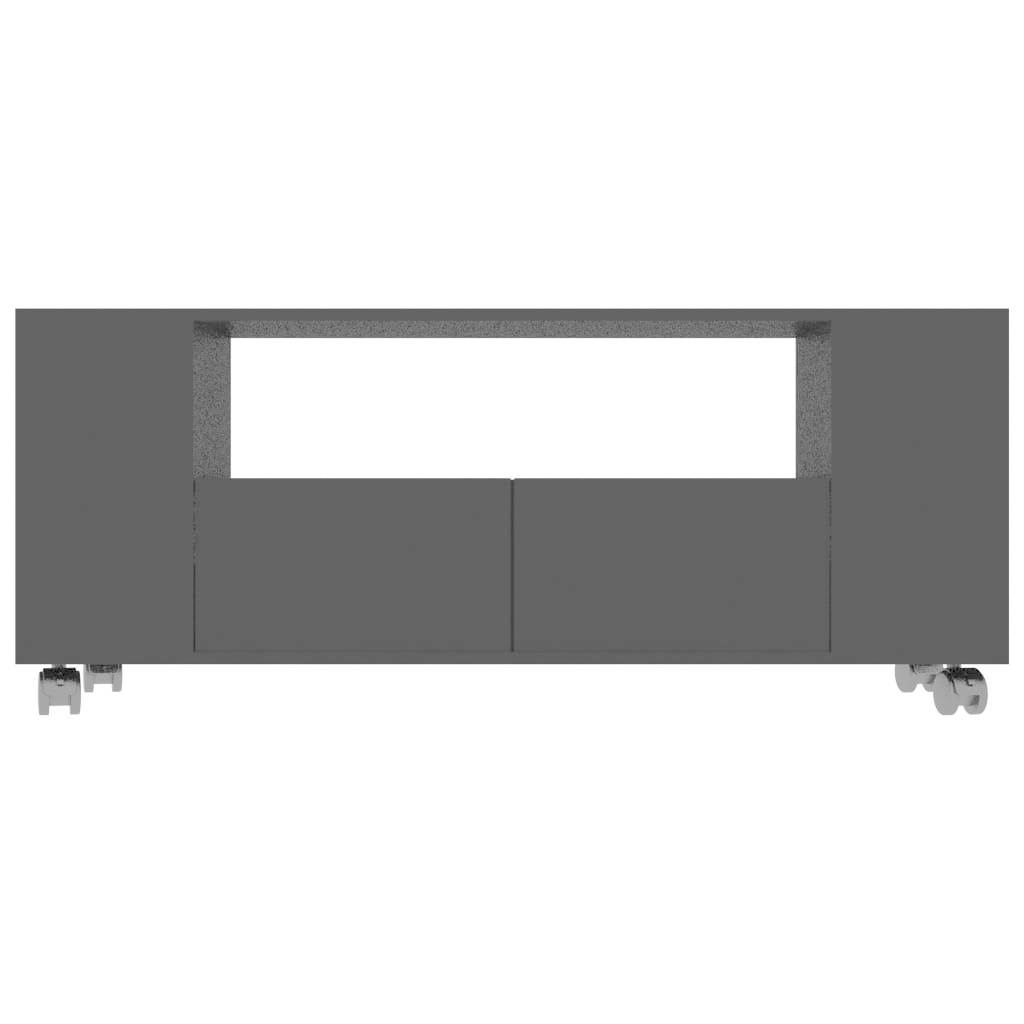 Tv-meubel 120x35x48 cm bewerkt hout zwart