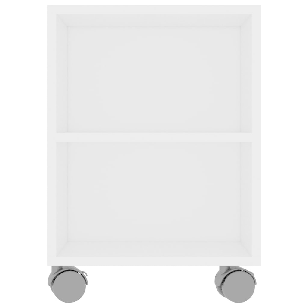 Tv-meubel 120x35x43 cm bewerkt hout wit
