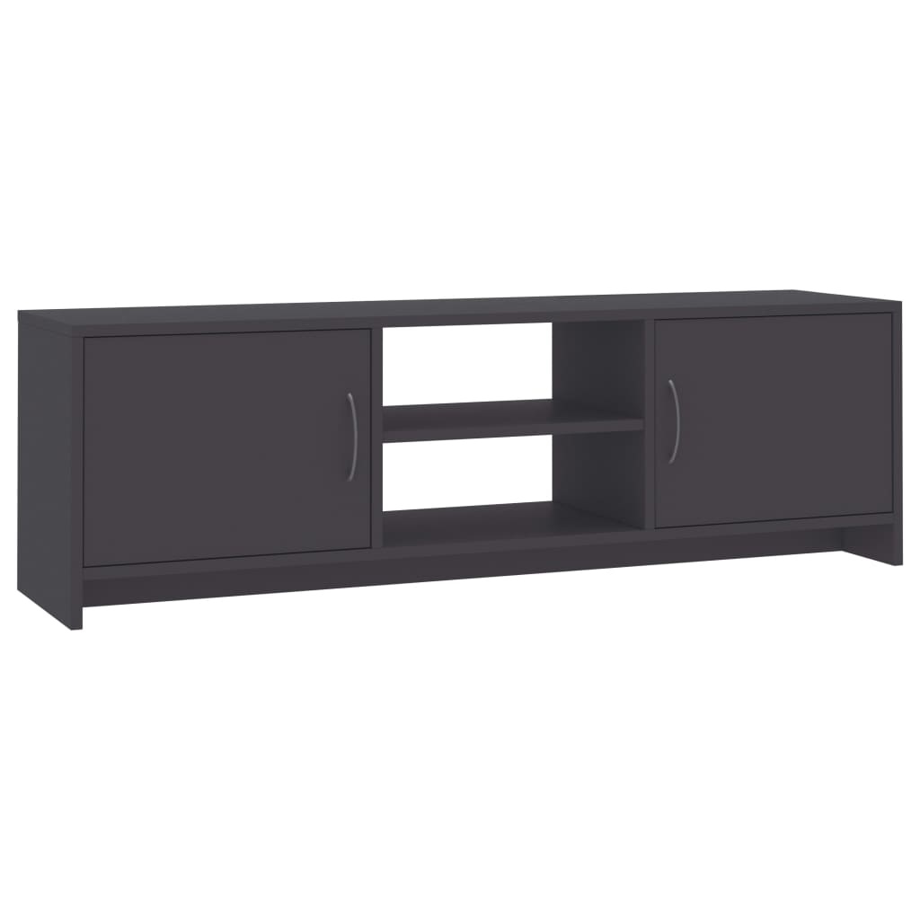 Tv-meubel 120x30x37,5 cm bewerkt hout grijs