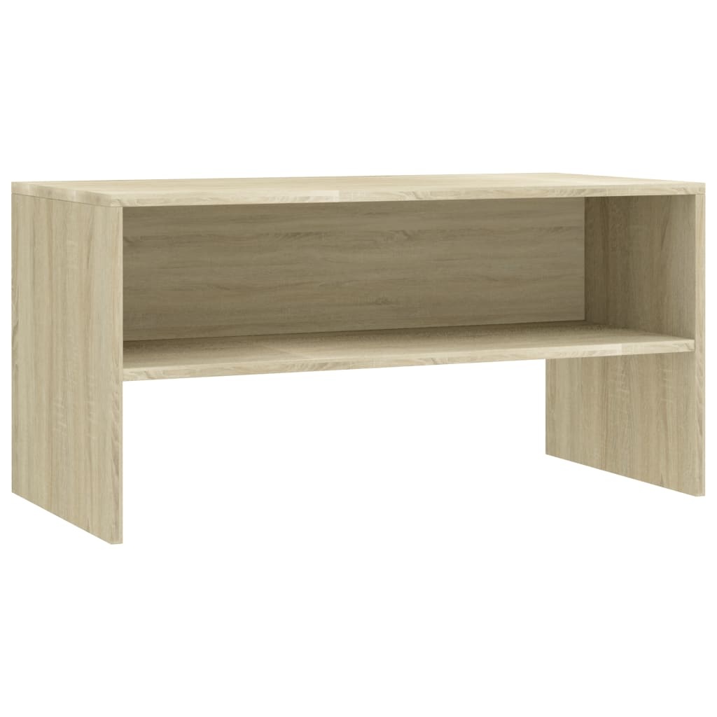 Tv-meubel 80x40x40 cm bewerkt hout sonoma eikenkleurig
