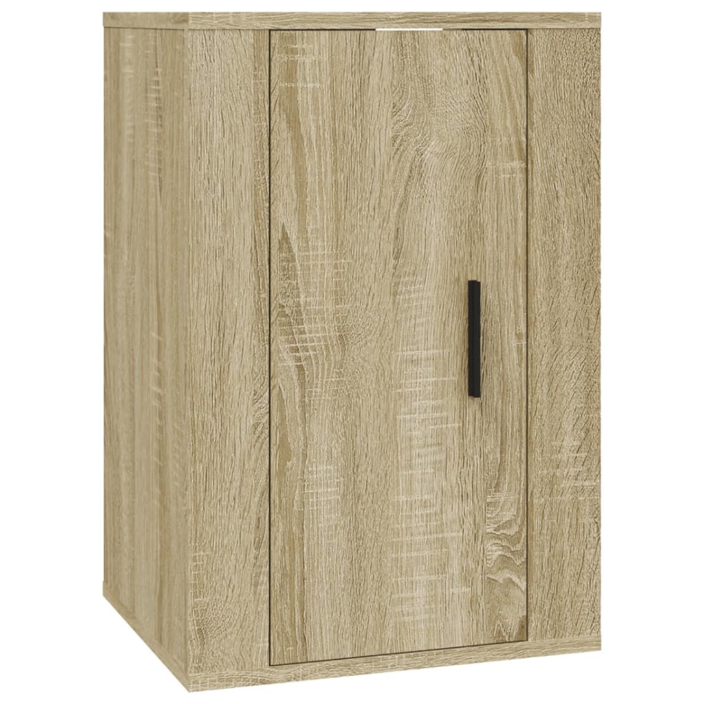 Tv-wandmeubel 40x34,5x60 cm sonoma eikenkleurig