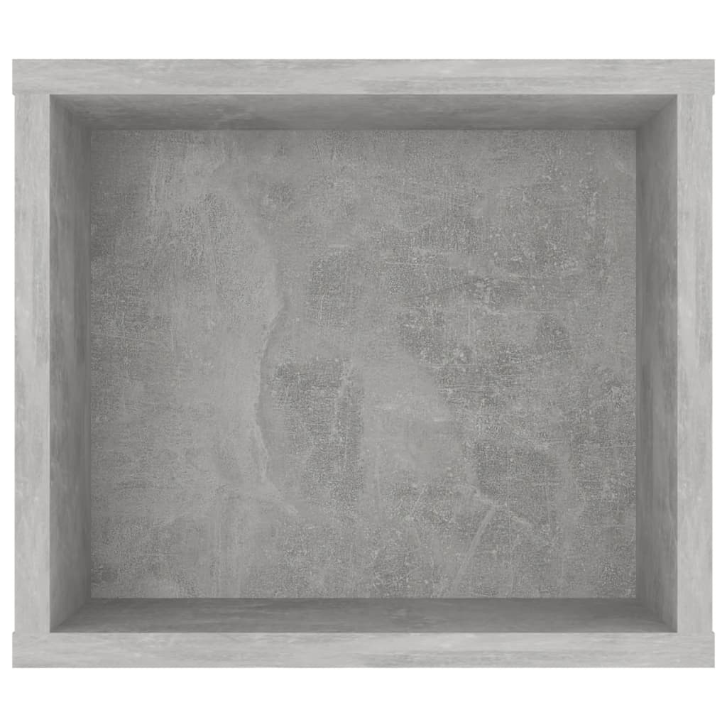 Tv-hangmeubel 100x30x26,5 cm spaanplaat betongrijs