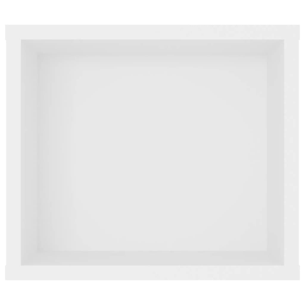 Tv-hangmeubel 100x30x26,5 cm bewerkt hout wit