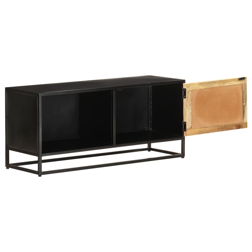 Tv-meubel 90x30x40 cm ruw mangohout