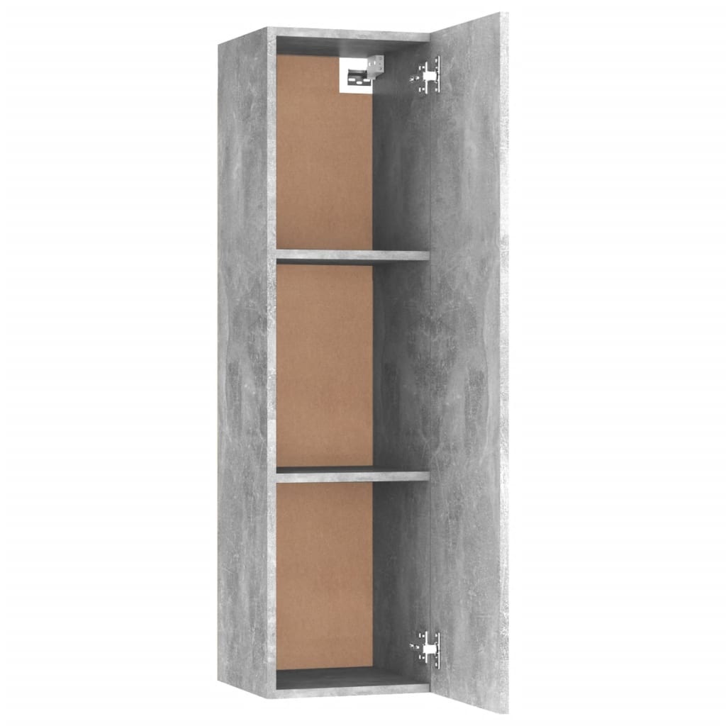 Tv-meubel 30,5x30x110 cm spaanplaat betongrijs