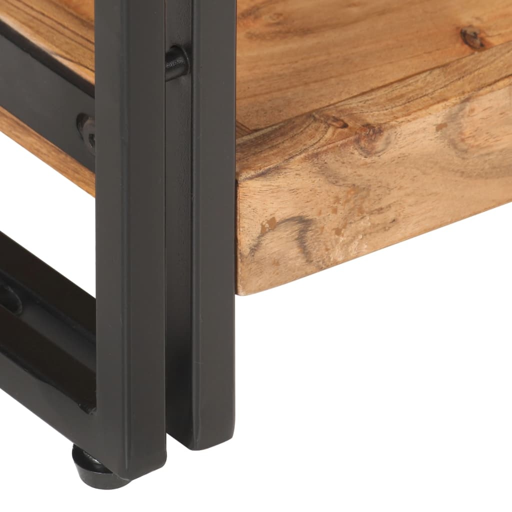 Tv-meubel 120x30x40 cm massief acaciahout