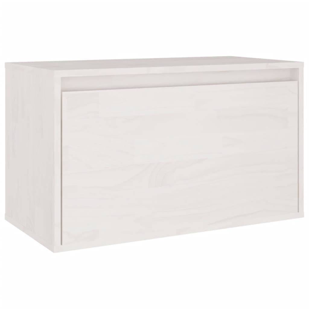 Tv-meubelen 3 st massief grenenhout wit