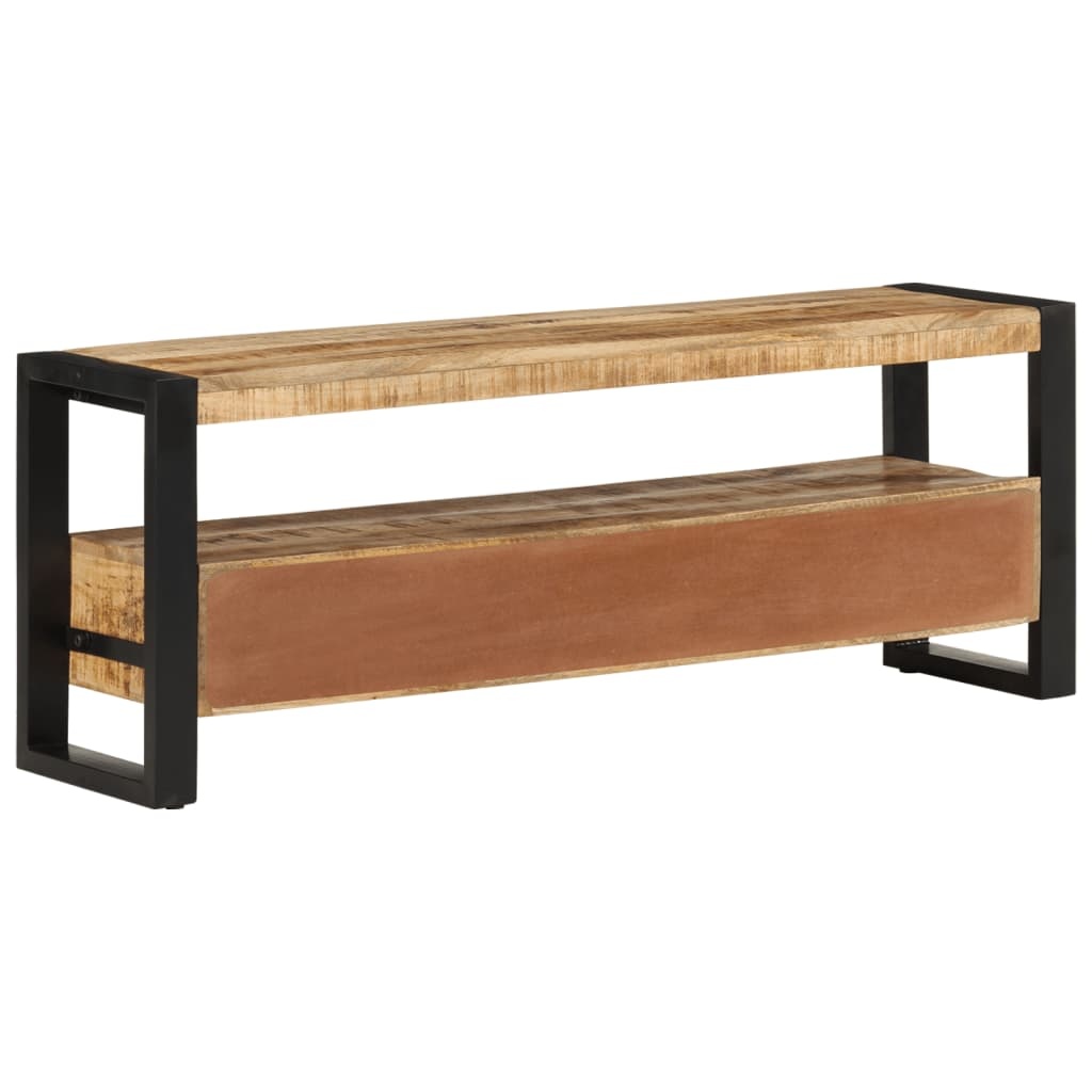 Tv-meubel 120x30x45 cm massief mangohout