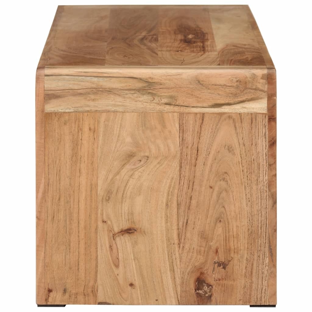 Tv-meubel 110x33x33 cm massief acacoahout