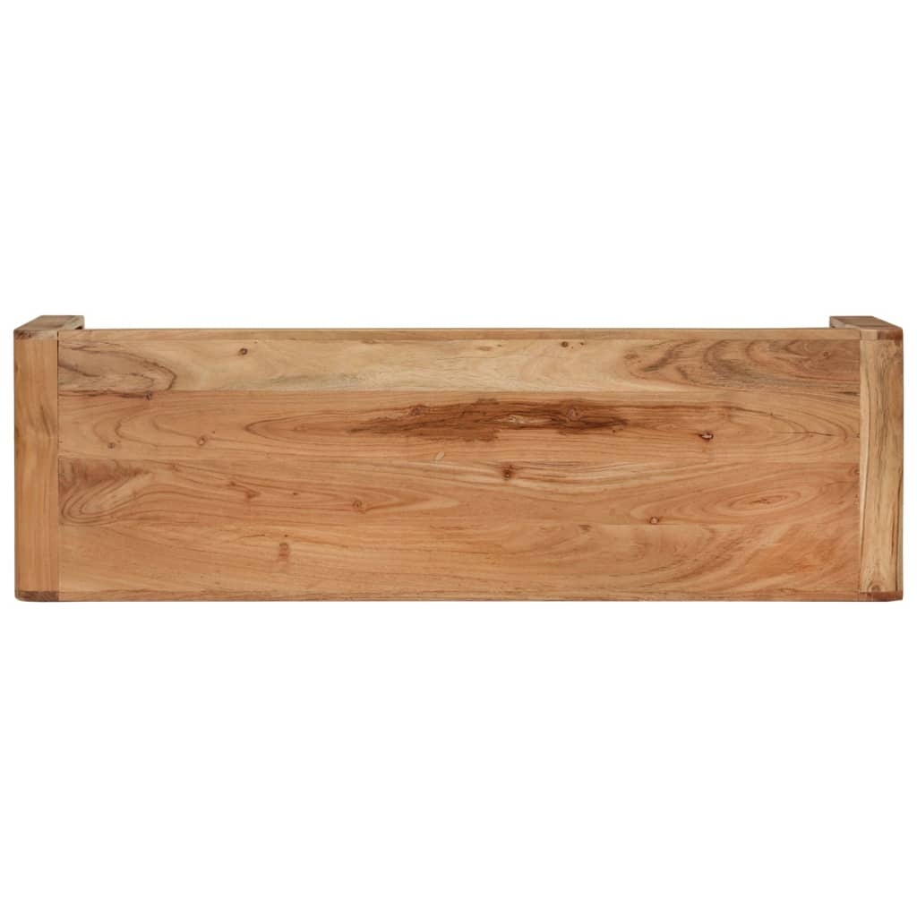 Tv-meubel 110x33x33 cm massief acacoahout