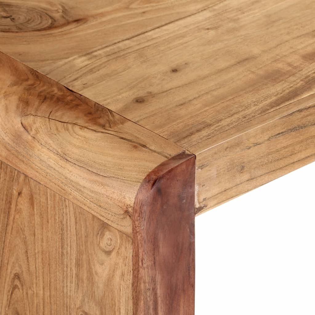 Tv-meubel 110x33x33 cm massief acacoahout