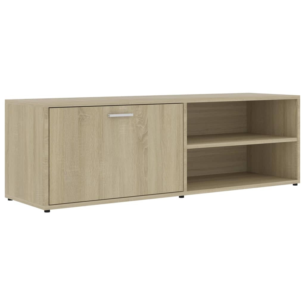 Tv-meubel 120x34x37 cm bewerkt hout sonoma eikenkleurig