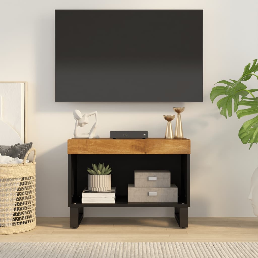 Tv-meubel 60x33x43,5 cm massief mangohout
