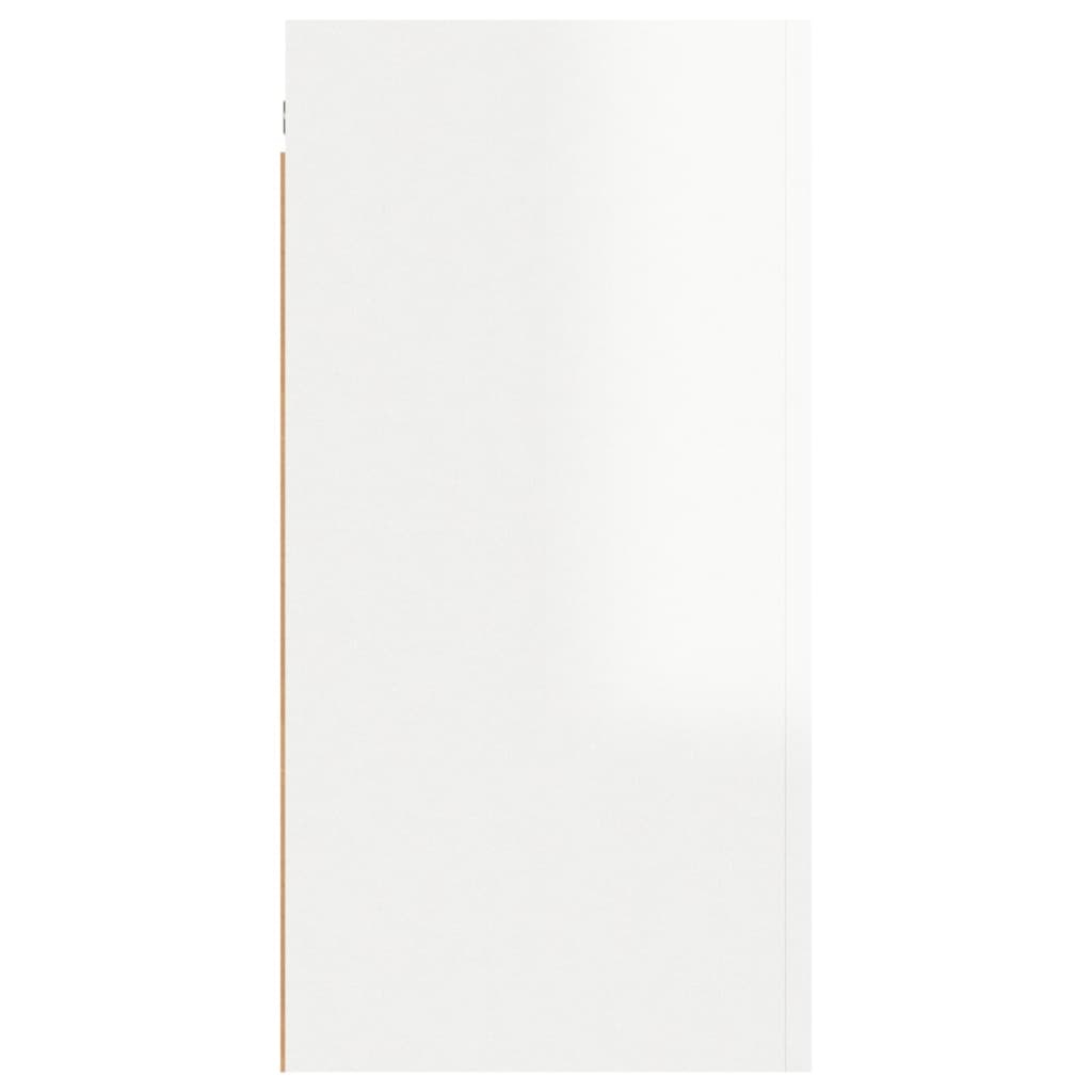 Tv-meubelen 2 st 30,5x30x60 cm spaanplaat hoogglans wit