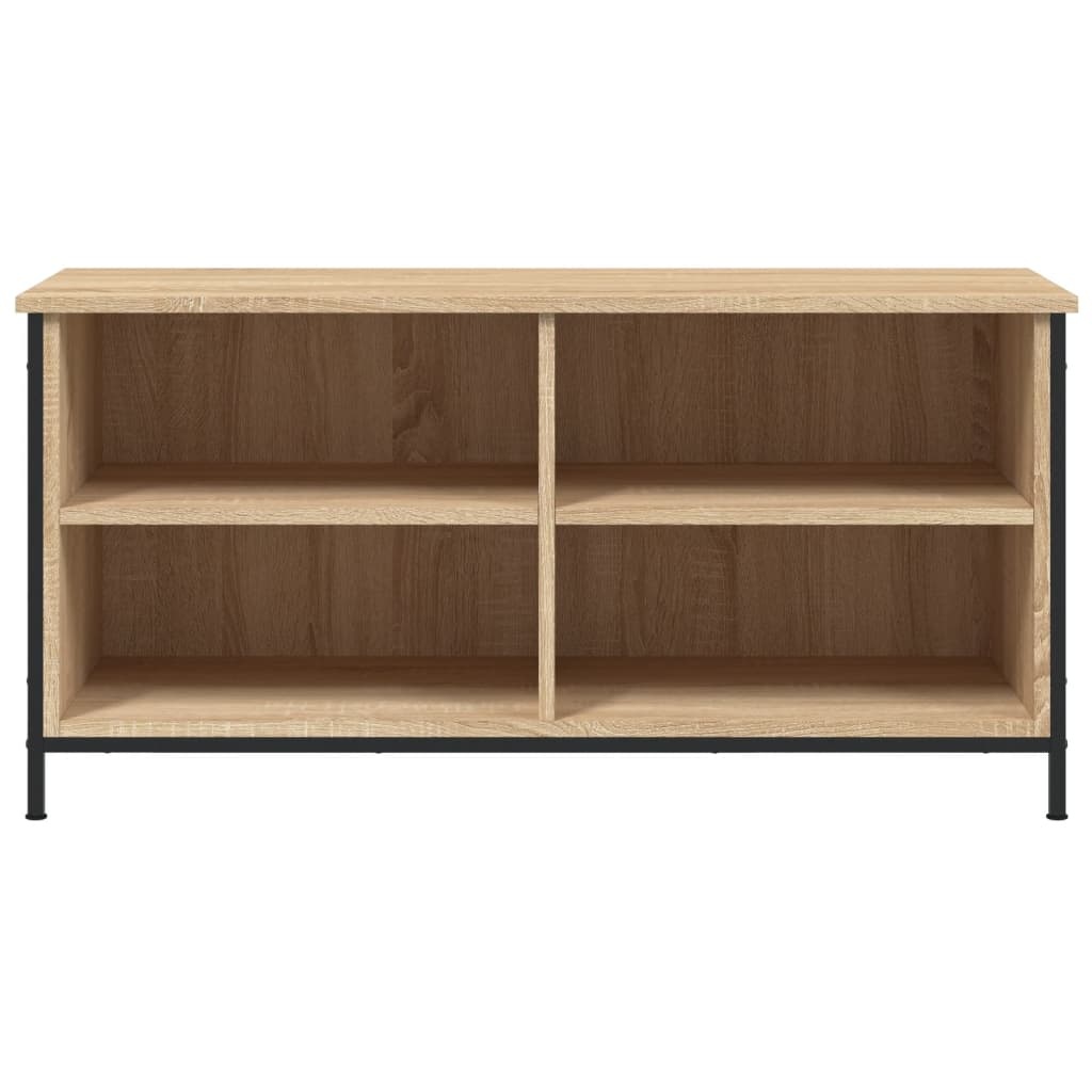Tv-meubel 100x40x50 cm bewerkt hout sonoma eikenkleurig