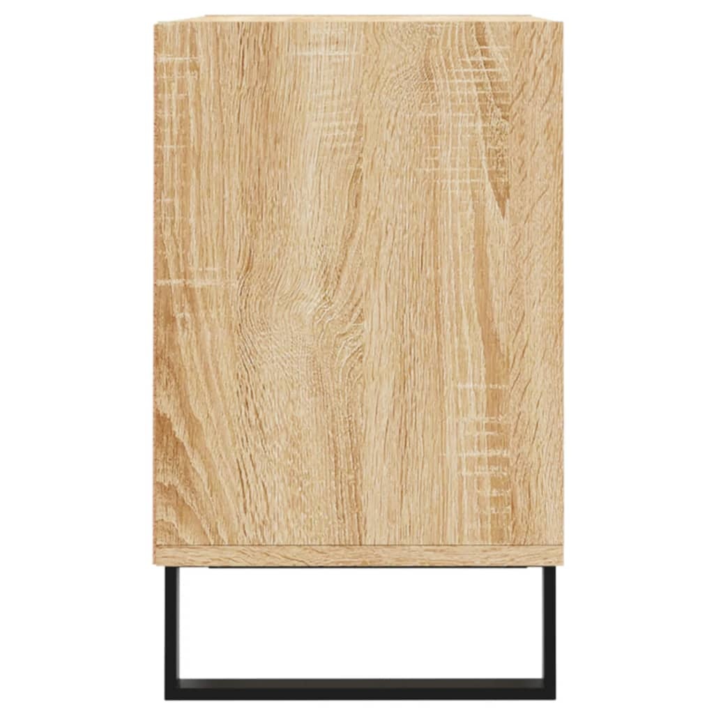 Tv-meubel 69,5x30x50 cm bewerkt hout sonoma eikenkleurig