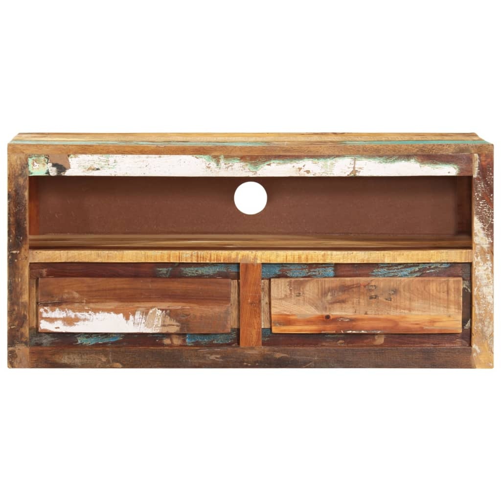 Tv-meubel 88x30x40 cm massief gerecycled hout