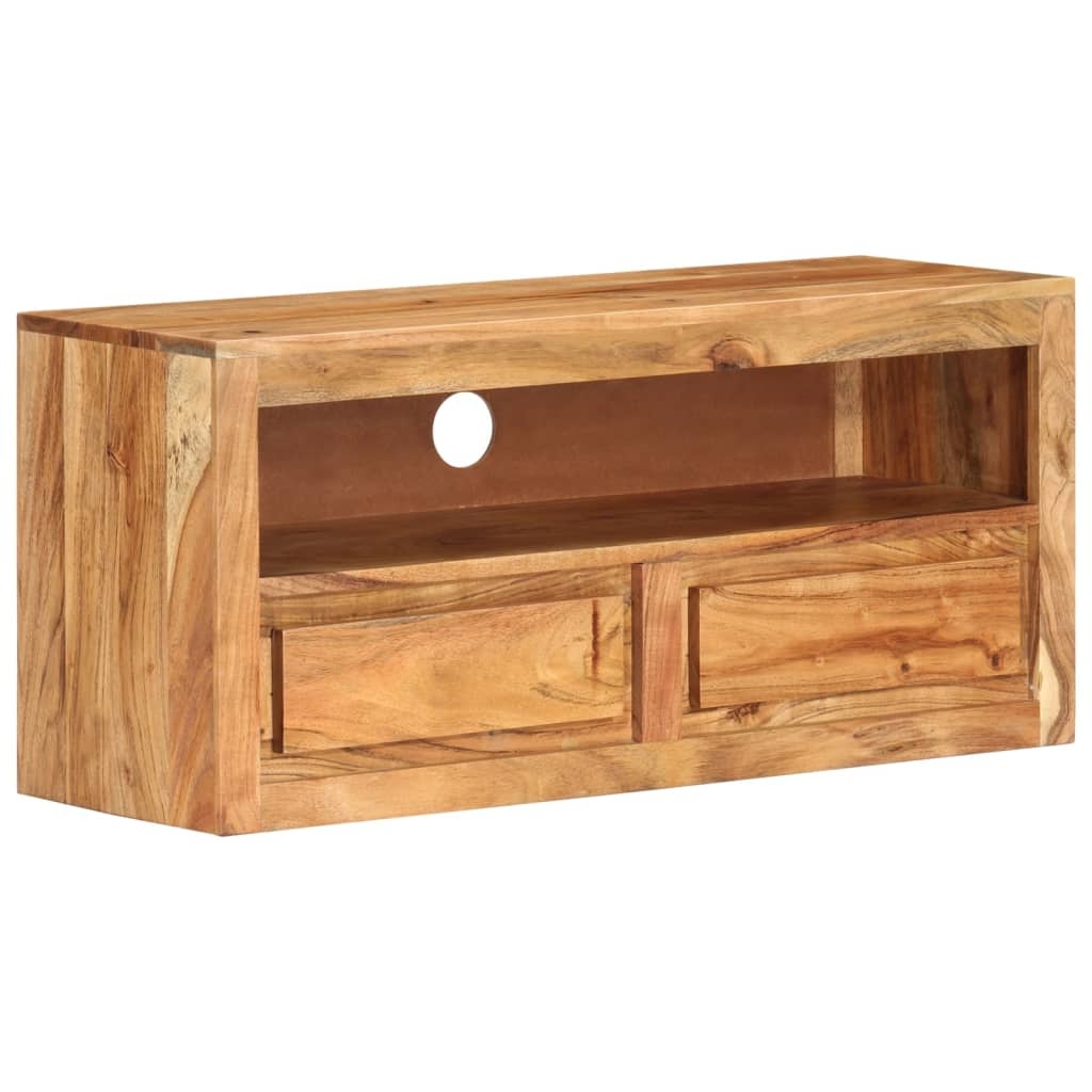 Tv-meubel 88x30x40 cm massief acaciahout