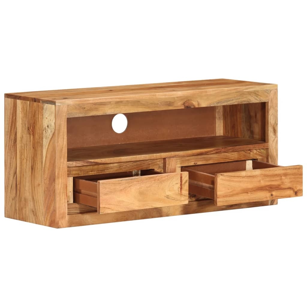 Tv-meubel 88x30x40 cm massief acaciahout