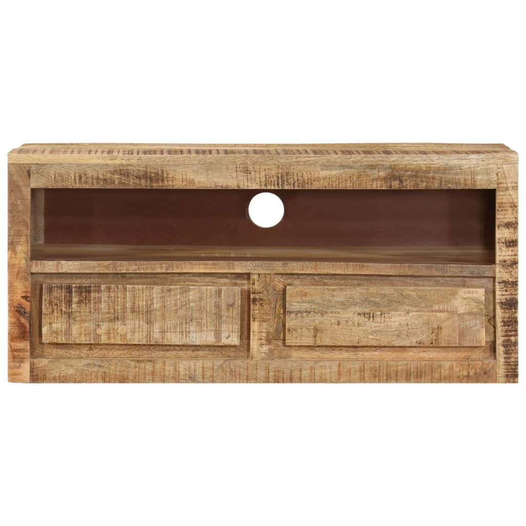Tv-meubel 88x30x40 cm massief mangohout