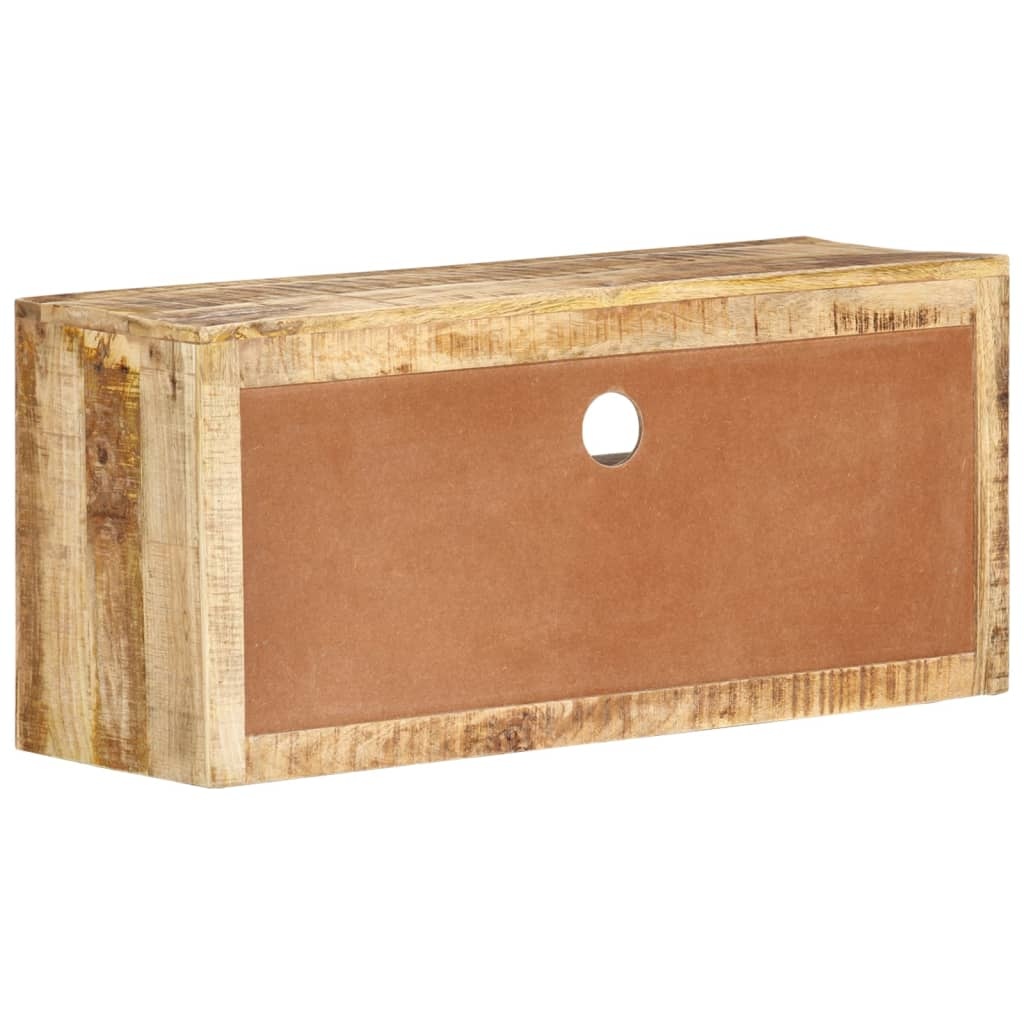 Tv-meubel 88x30x40 cm massief mangohout