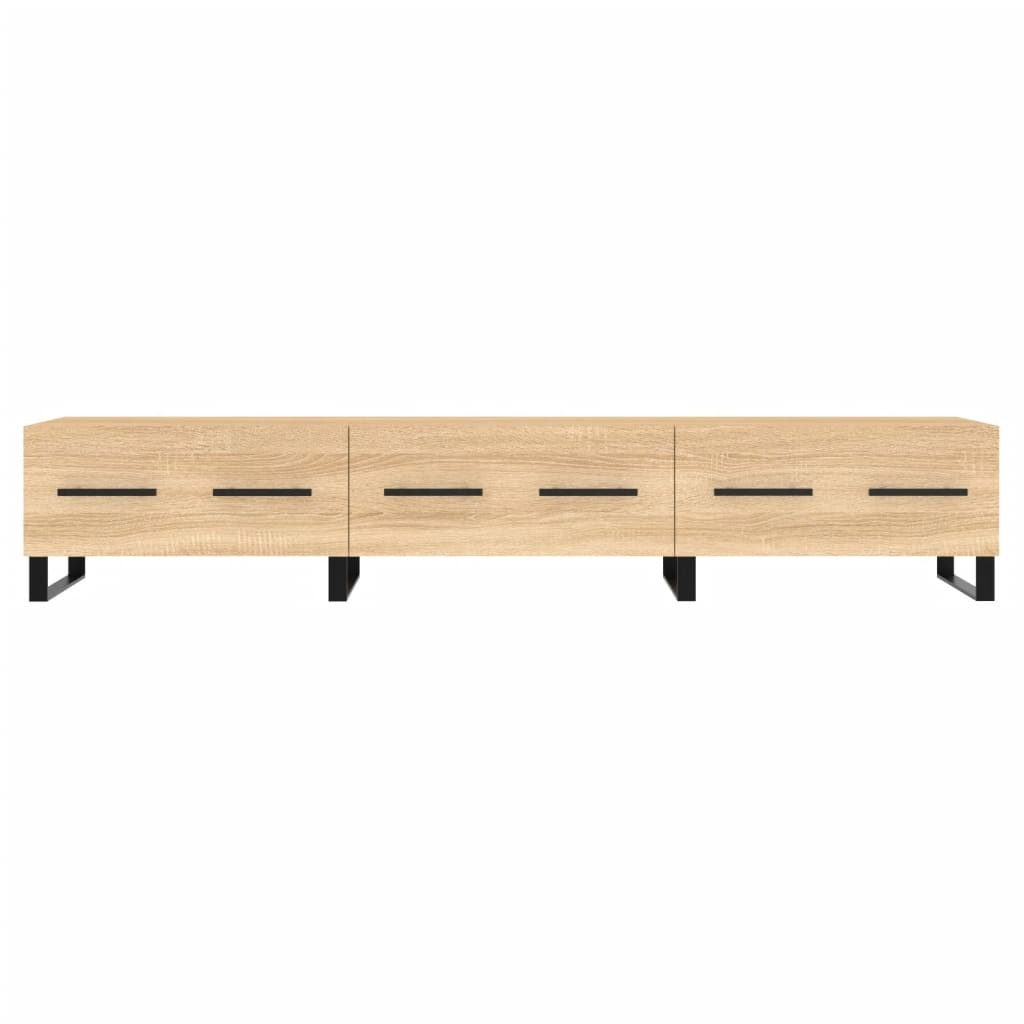 Tv-meubel 150x36x30 cm bewerkt hout sonoma eikenkleurig