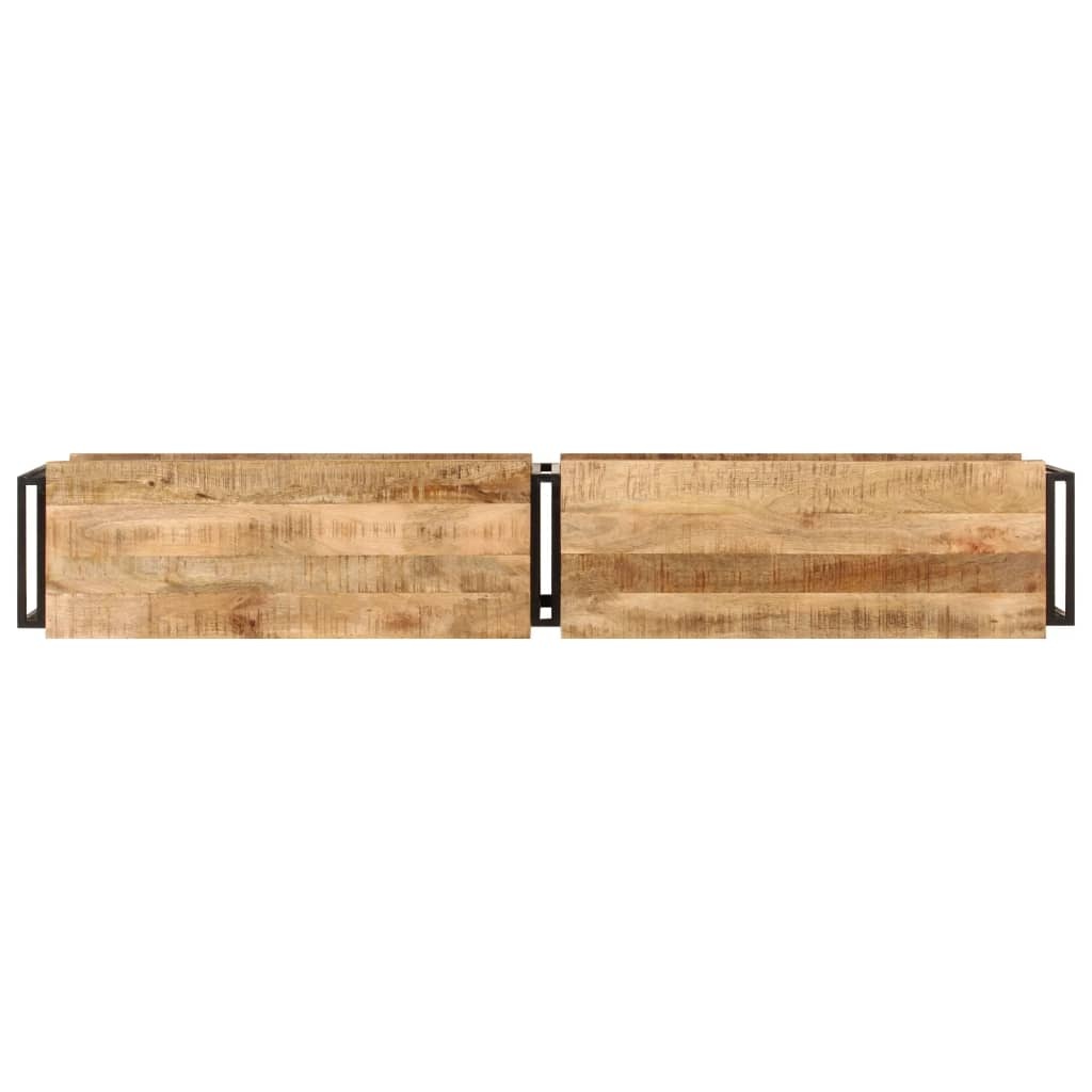 Tv-meubel 180x30x40 cm massief mangohout