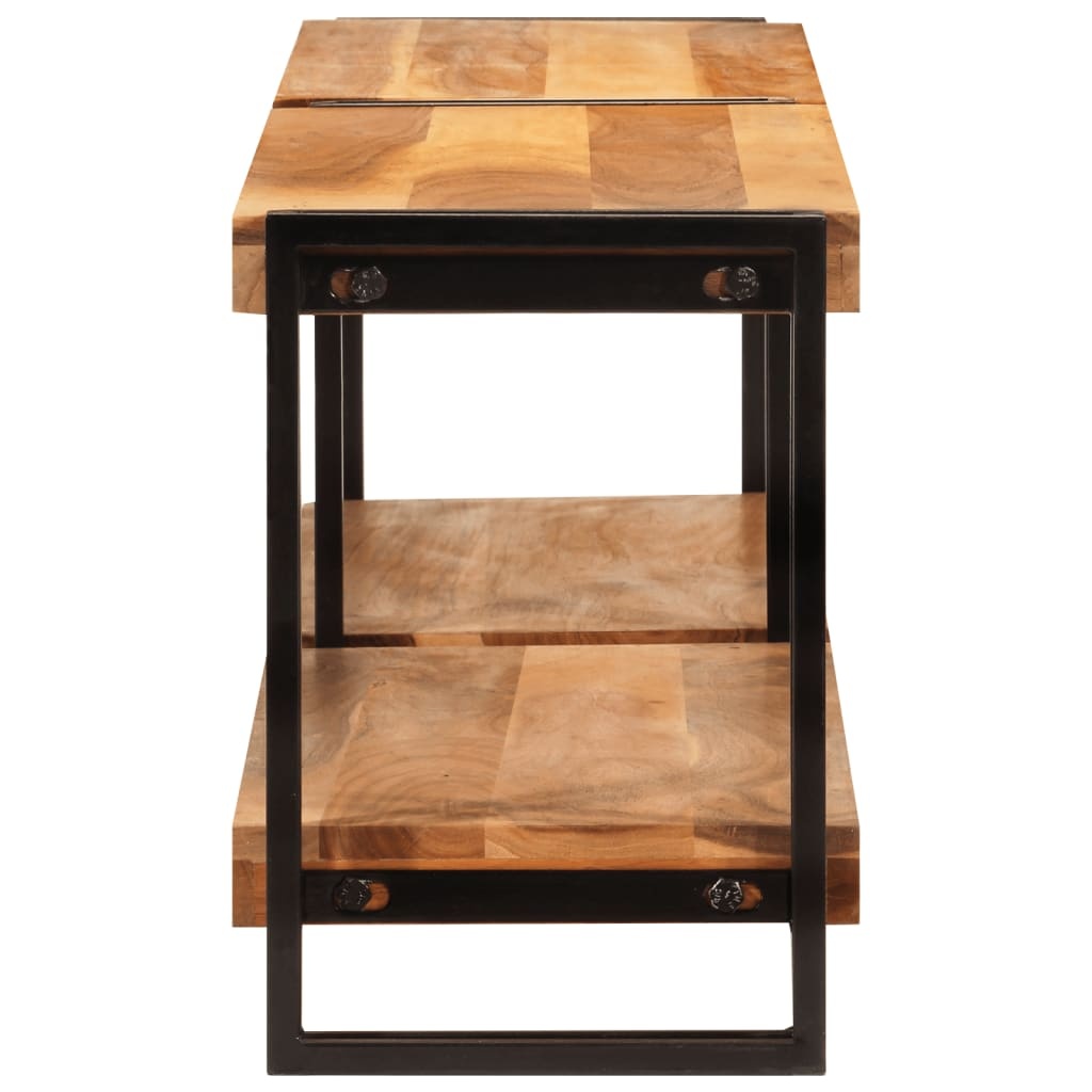 Tv-meubel 160x30x40 cm massief acaciahout