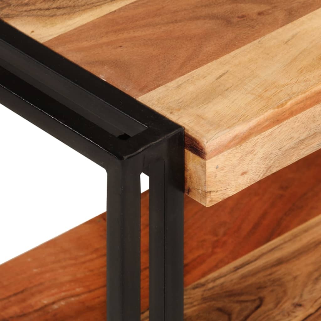 Tv-meubel 160x30x40 cm massief acaciahout