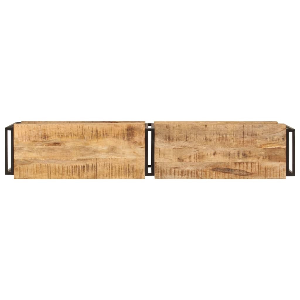 Tv-meubel 160x30x40 cm massief mangohout