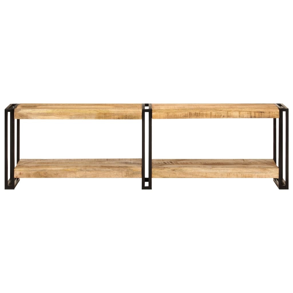 Tv-meubel 140x30x40 cm massief mangohout