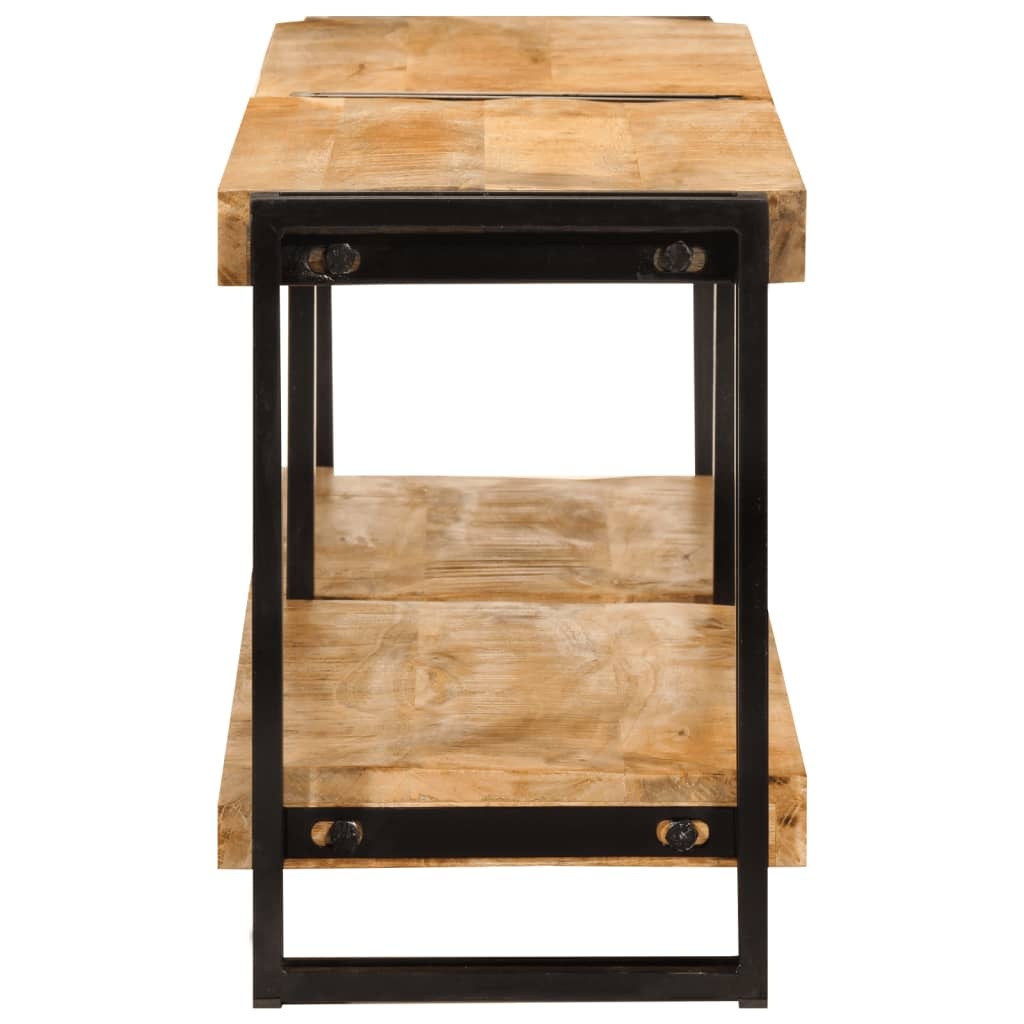 Tv-meubel 140x30x40 cm massief mangohout