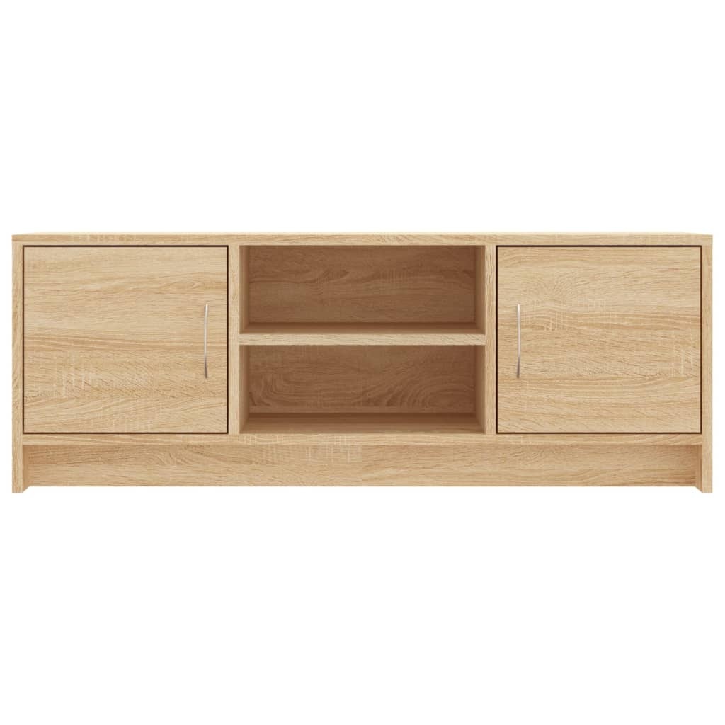Tv-meubel 102x30x37,5 cm bewerkt hout sonoma eikenkleurig