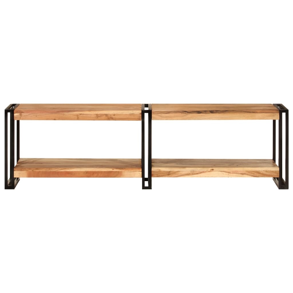 Tv-meubel 140x30x40 cm massief acaciahout