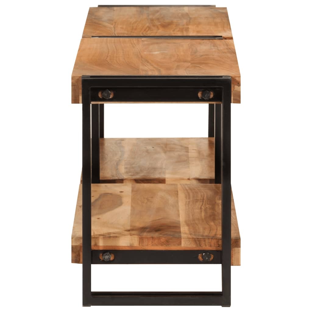 Tv-meubel 140x30x40 cm massief acaciahout